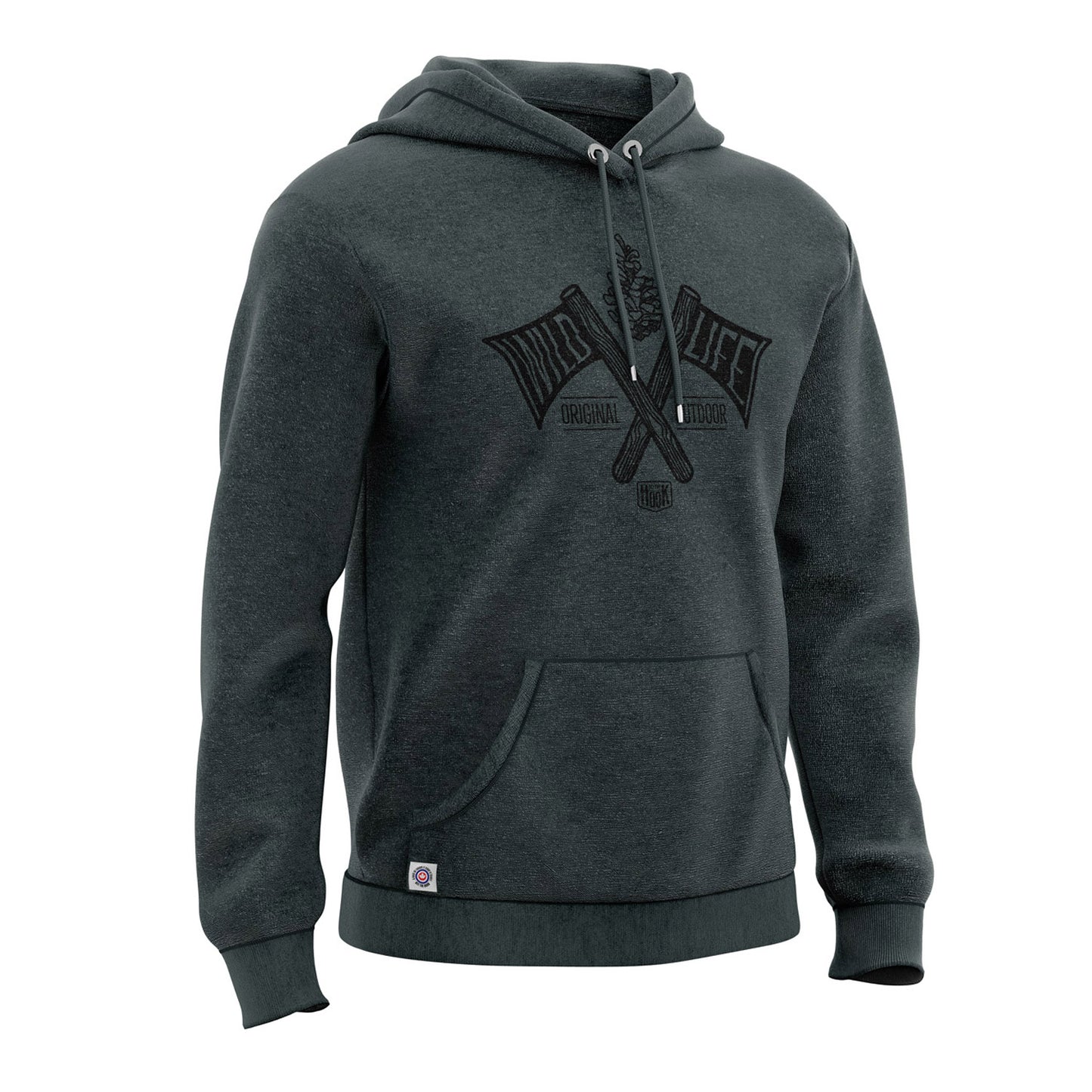 Hoodie SHARP Charcoal